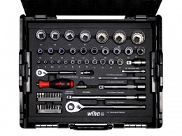 Wiha 1/4in & 1/2in Nut Driver & Bit Set, 60 Piece (inc. Case) £336.41